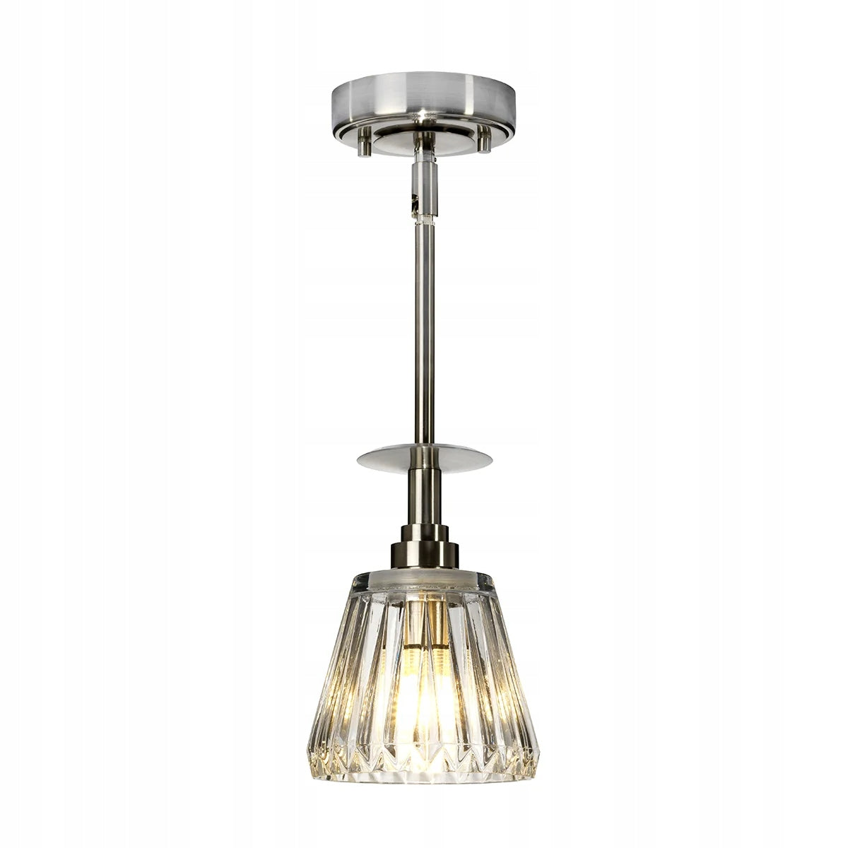 Pakabinamas šviestuvas Elstead Lighting Agatha BATH-AGATHA1P-BN
