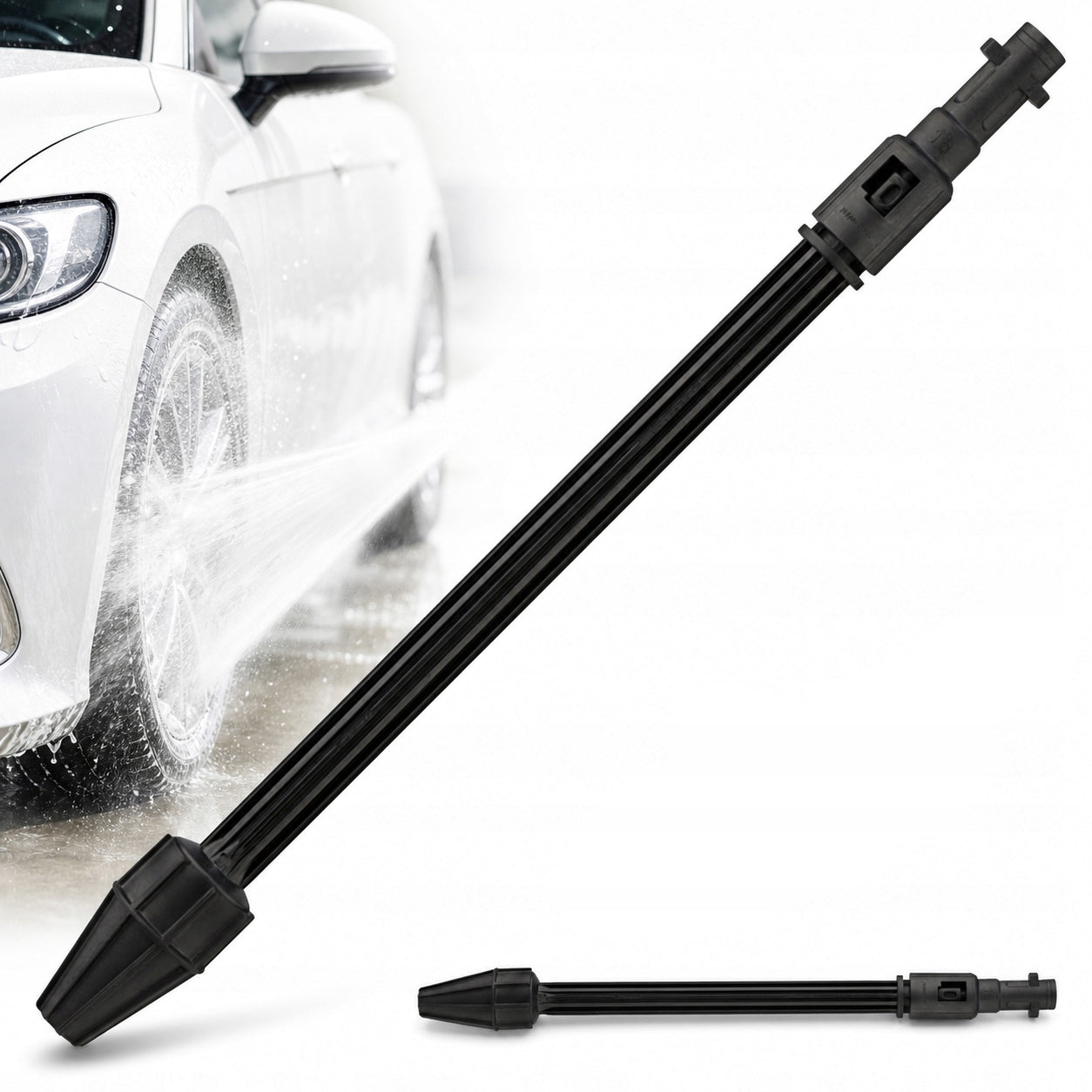 Lance Turbo for high pressure washer with rotary nozzle K2-K7