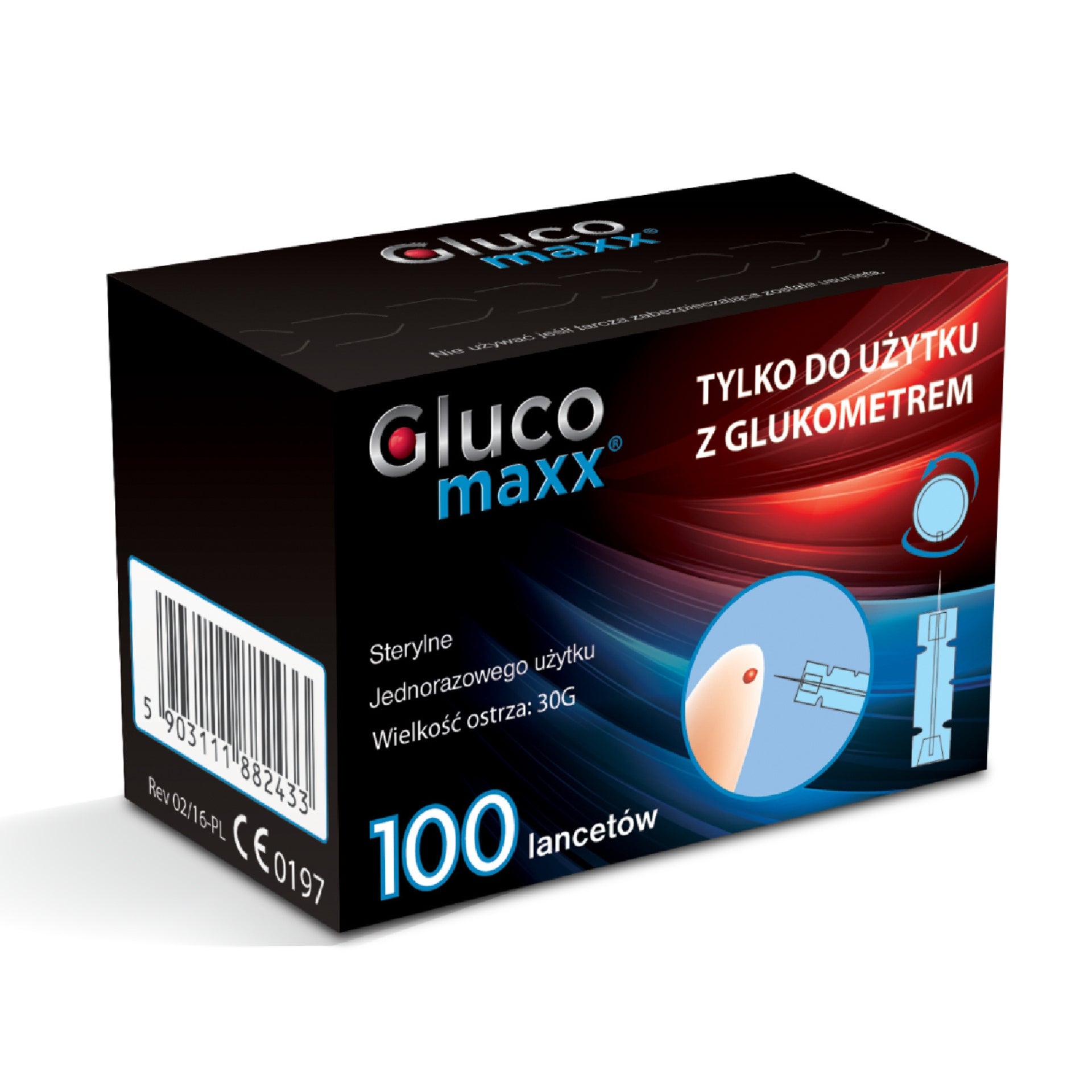 Lancets for Glucomaxx lancets