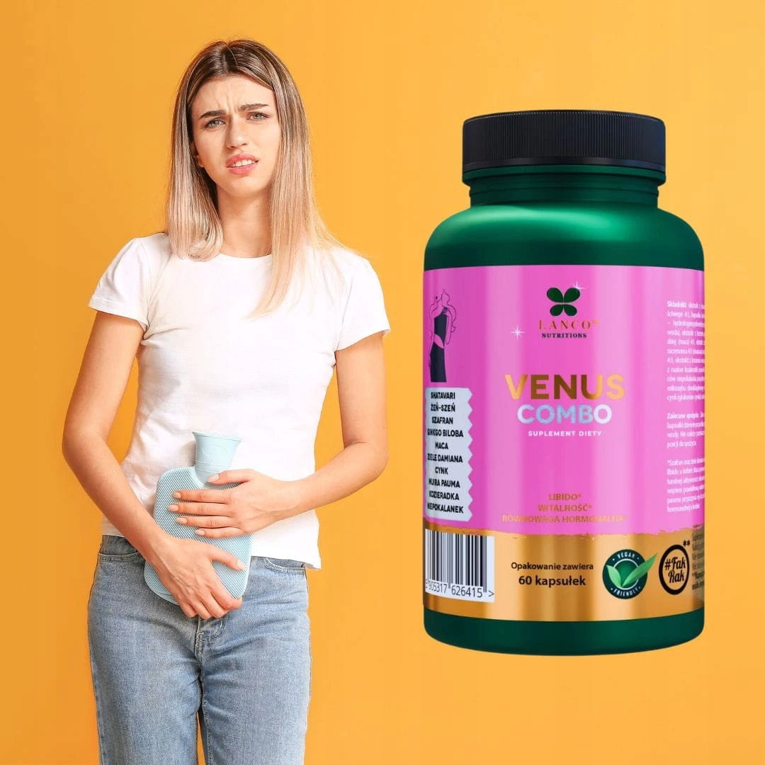 Lanco Nutritions VENUS COMBO support female libido 60 kaps. Brand Lanco Nutritions