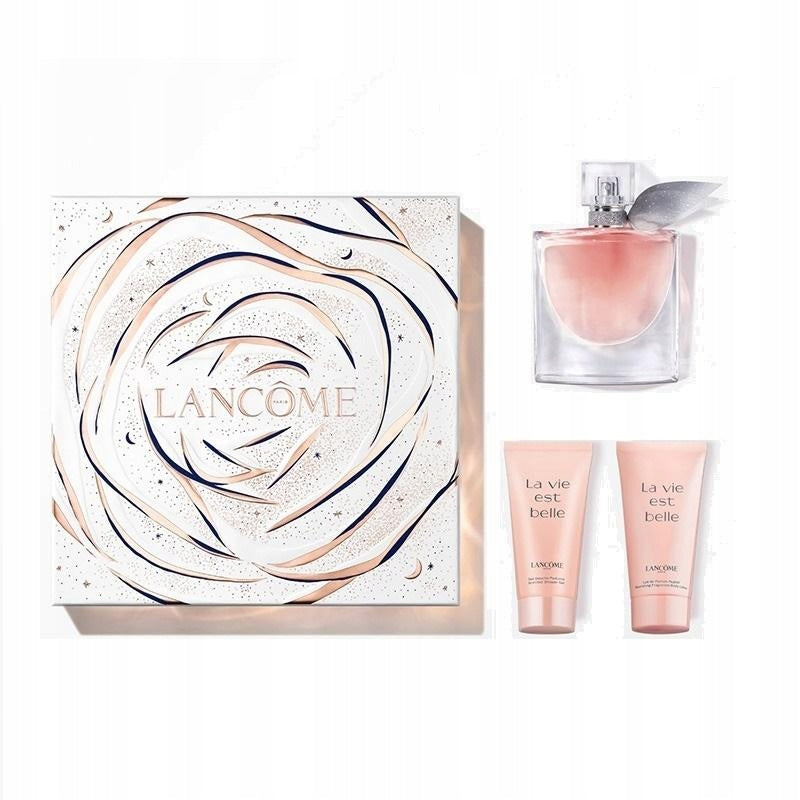 Lancome La Vie Est Belle Eau de Parfum EDP Set 50ml + Lotion 50ml + Gel 50