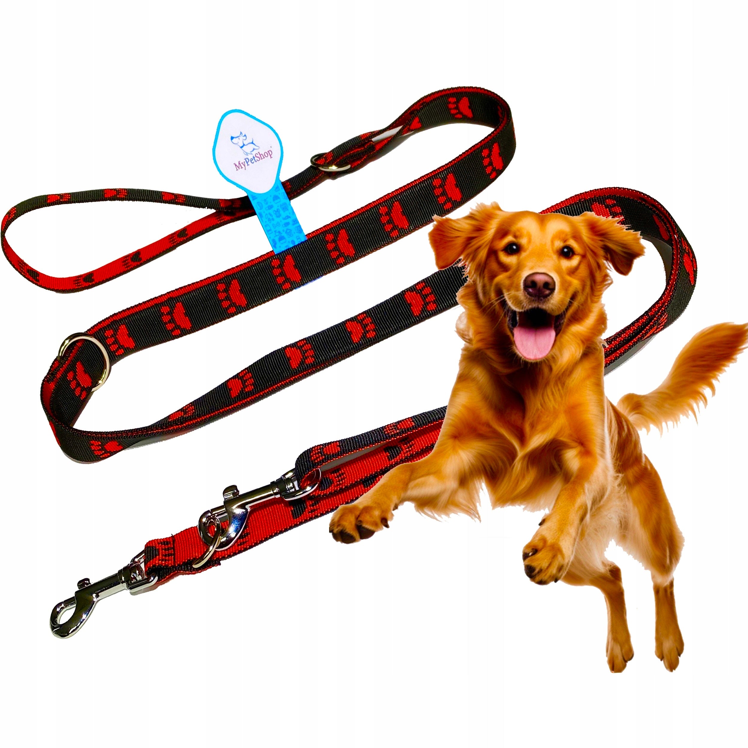 Lanyard for Dog Retractable Training Two-tone 3,2m 4 length Width 20 mm