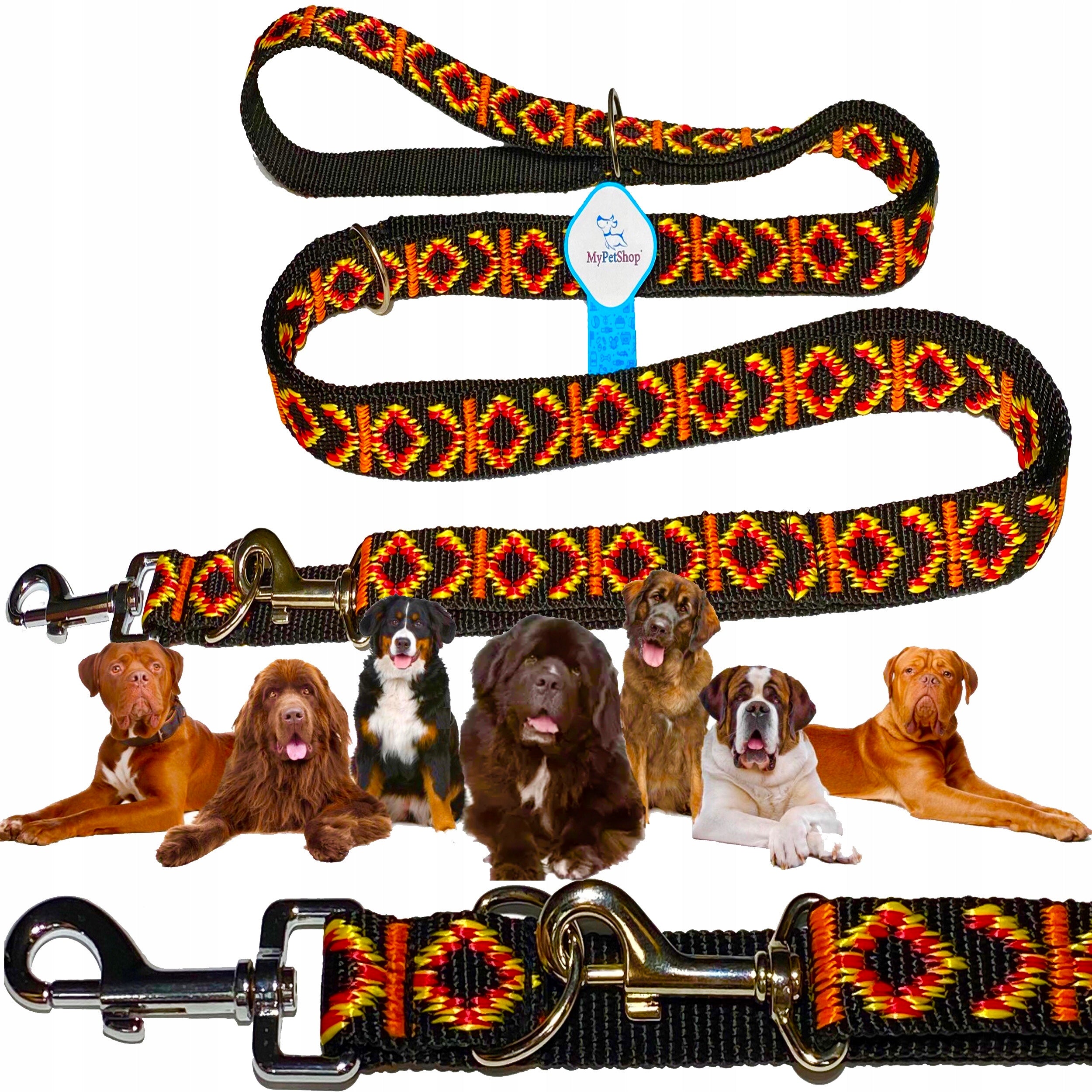 Lanyard for Dog Training 3,2m. Strong Retractable 4 Lengths. Large Strong Dog EAN (GTIN) 5903857132328