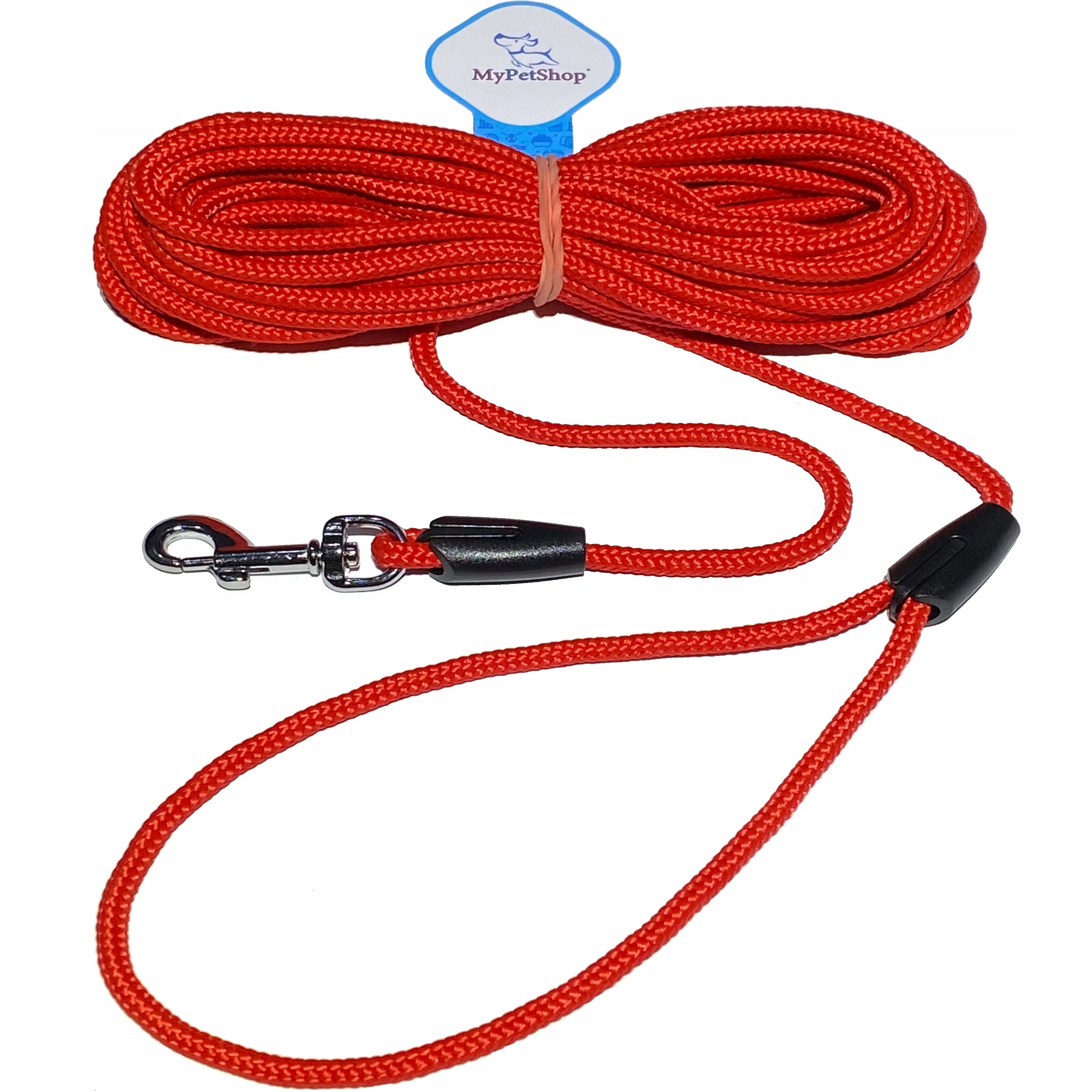 Lanyard for Dog Training Rope Walking 10 meter - 5mm. Manufacturer code 5903857130348