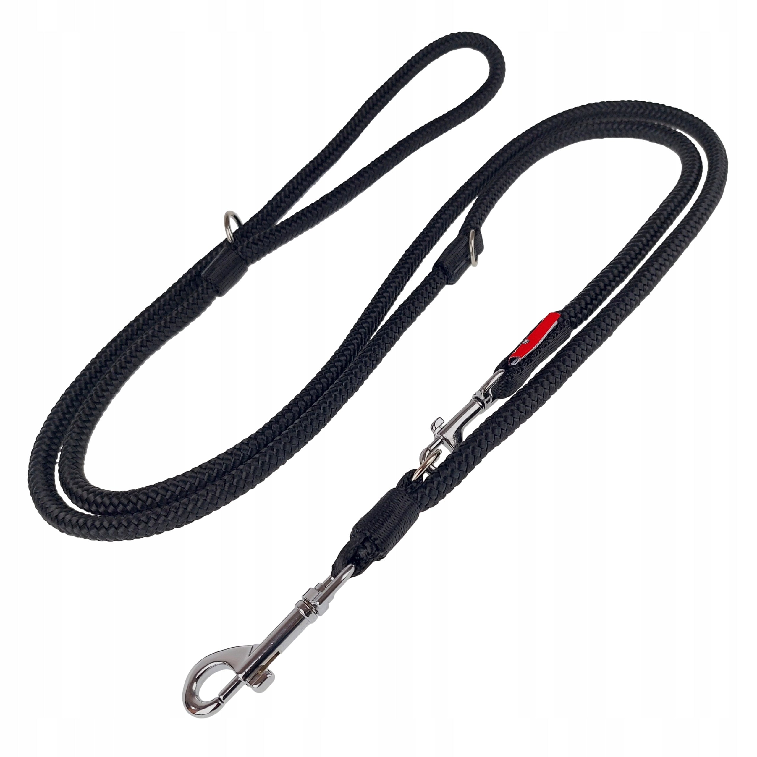 Lanyard for Medium Dog Cable Adjustable 5m/1,0cm Champion Black