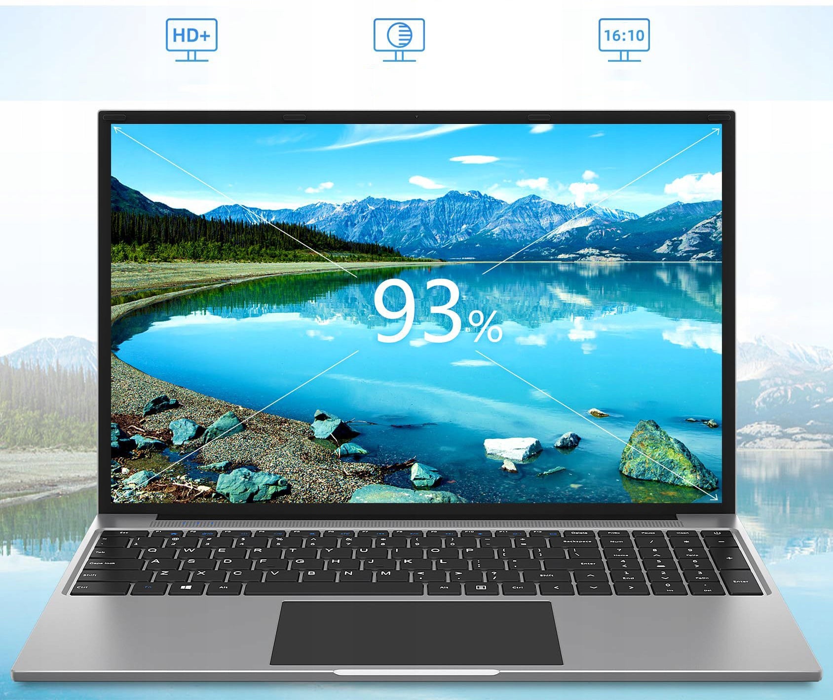 Laptop 17,3 cala N5095 16GB 1TB SSD W11 Srebrny Komputer Manufacturer code 755113639097