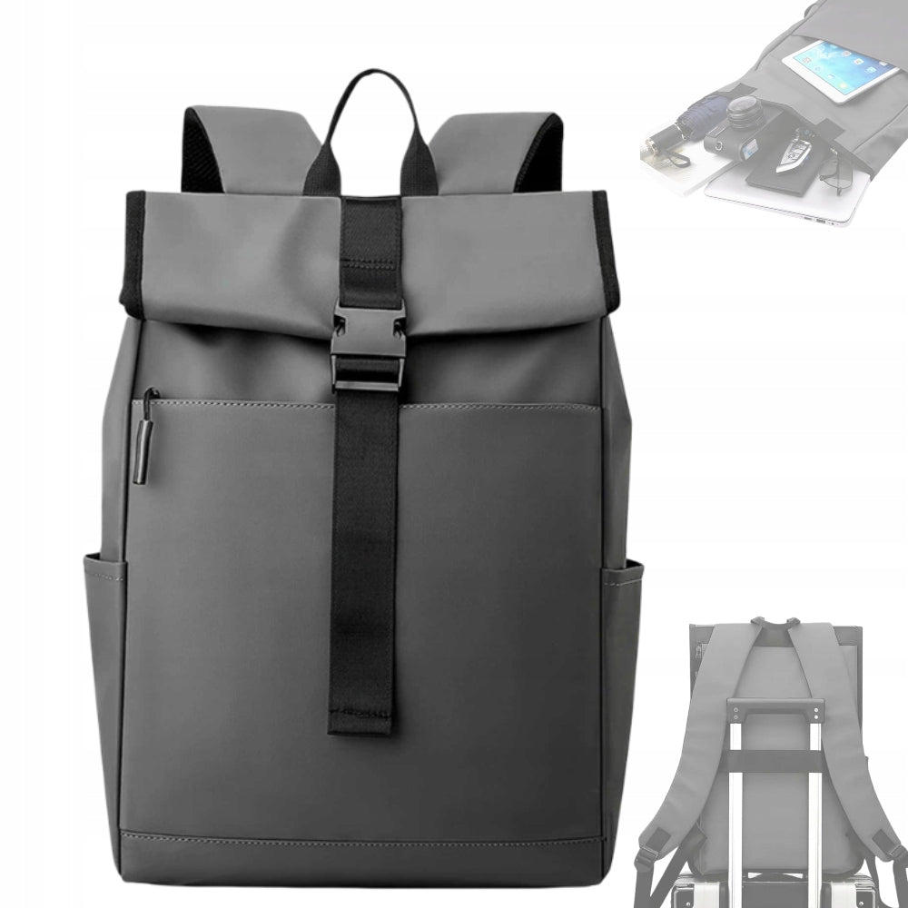Laptop Backpack Waterproof Roll Top Casual | Lightweight Waterproof