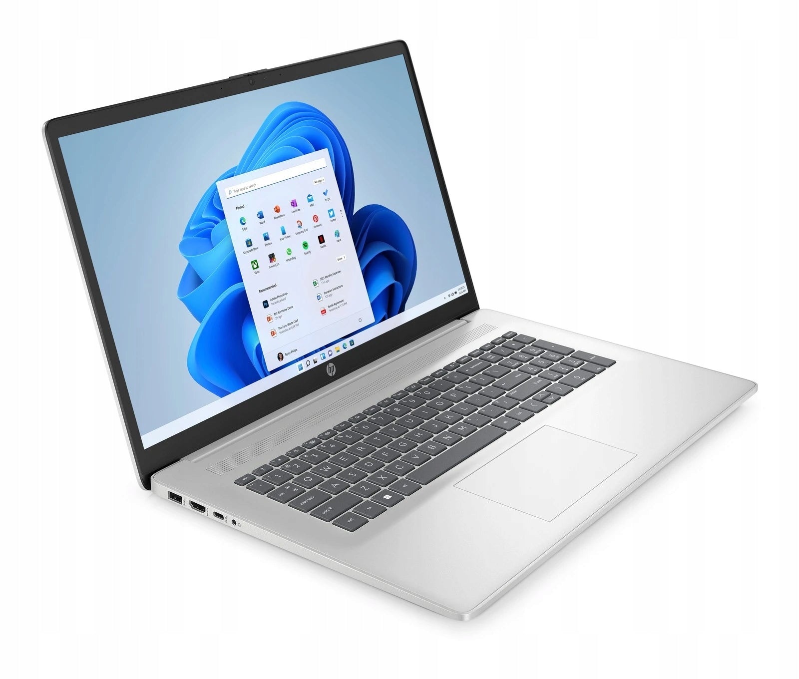 Laptop HP 17-cp Ryzen 5 16GB 1TB Radeon 17,3" HD+ Touch Win 11 Silver EAN (GTIN) 198122373079