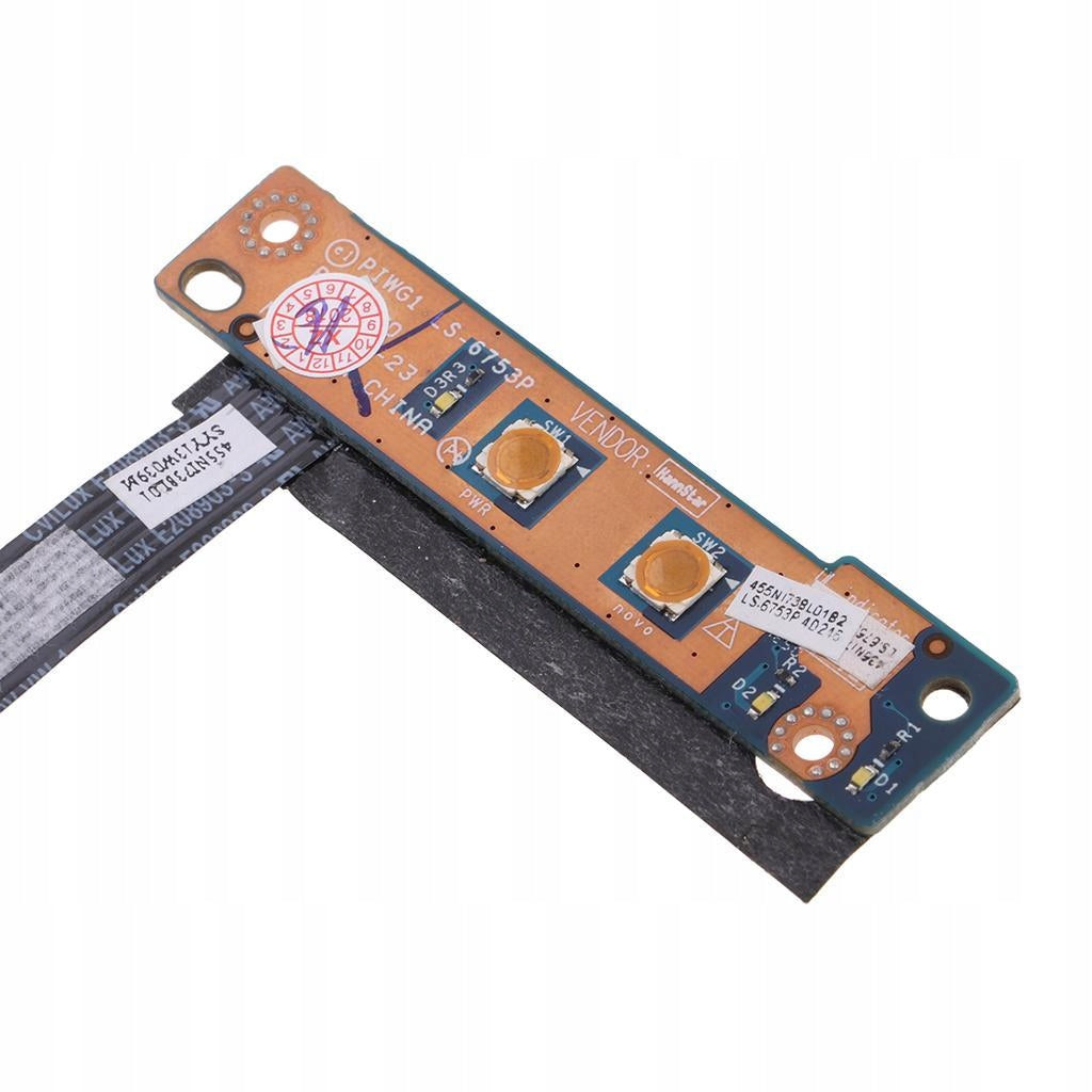 Laptop Power Button Board Switch w/ Cable Replacement for Lenovo G475 Brand no brand
