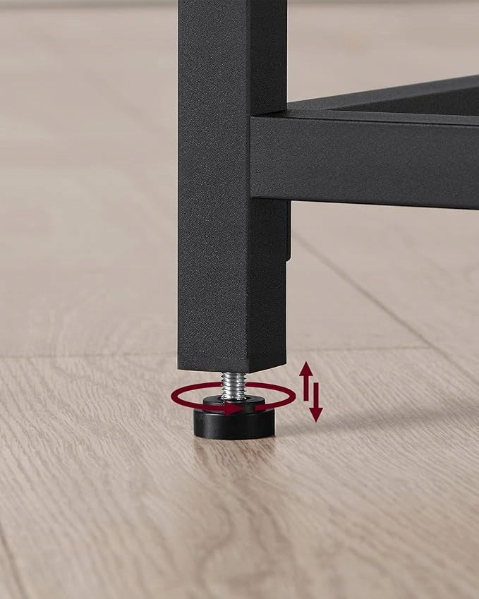 Laptop Table Folding Small Computer Desk 120 x 60 x 76 cm BLACK Packaging status original