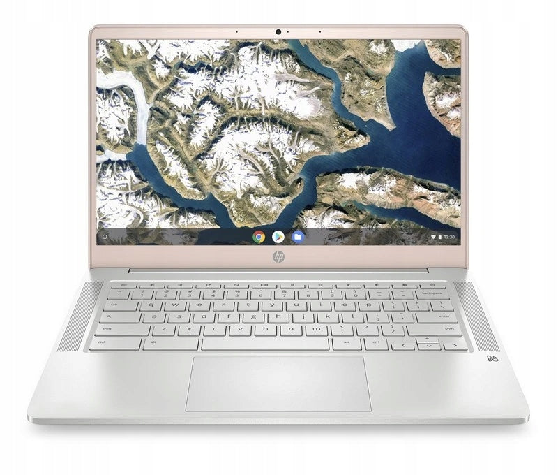Laptop for school Chromebook HP 14 Intel N4120 4GB eMMC 128GB Chrome OS Roses Batteries included yes
