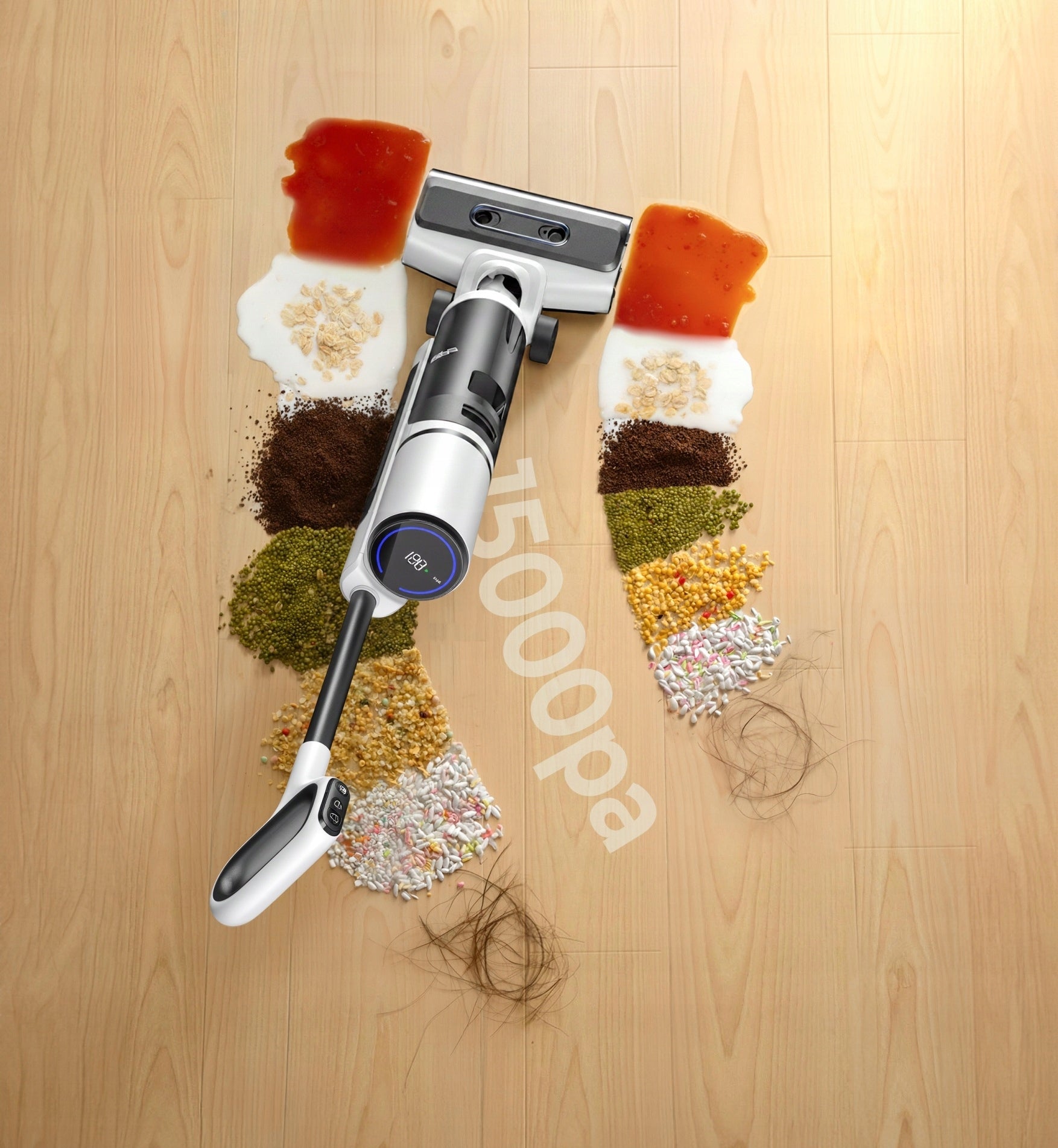 Laresar M5 Cordless Vertical Mopping Vacuum Cleaner Wet Dry Drying Brand Laresar