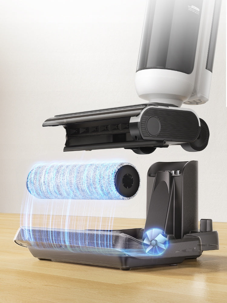 Laresar M5 Cordless Vertical Mopping Vacuum Cleaner Wet Dry Drying Clean water tank capacity 0.8 l