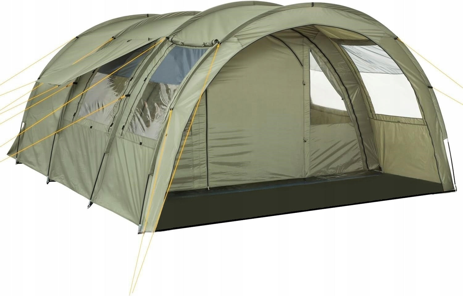 Large 16m² High Tent MONACO XL 4 - 5 persons 5000mm Technology SLEEP WELL