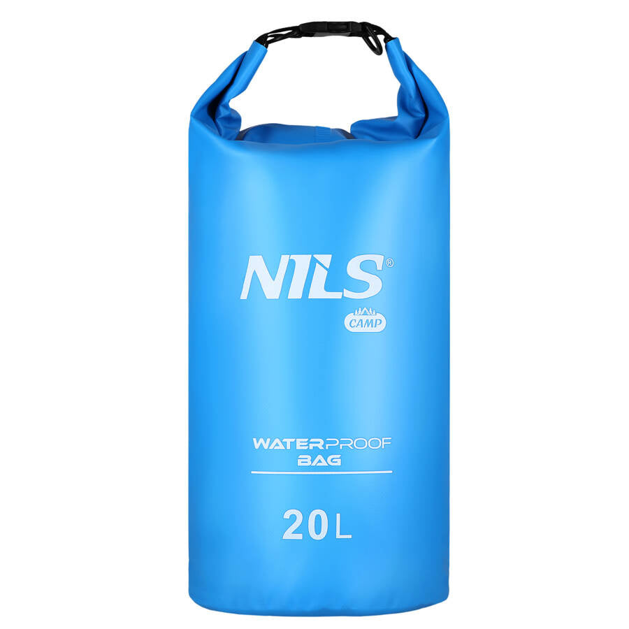 Large Bag Backpack Waterproof DRY BAG For Kayak NILS 20 L Color blue
