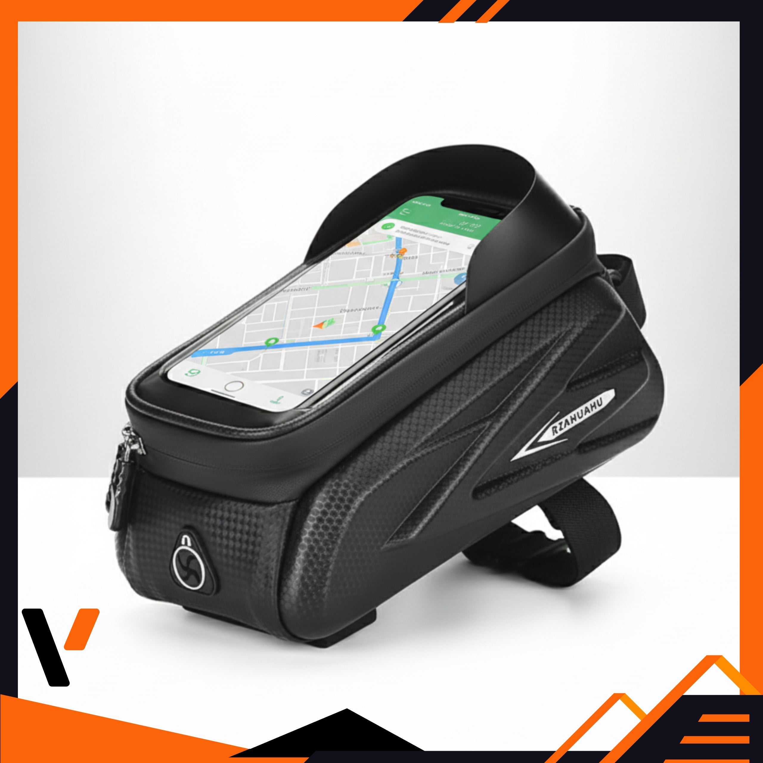 Large Bicycle Pouch Bicycle Bag Case Phone Case Waterproof Packaging status original