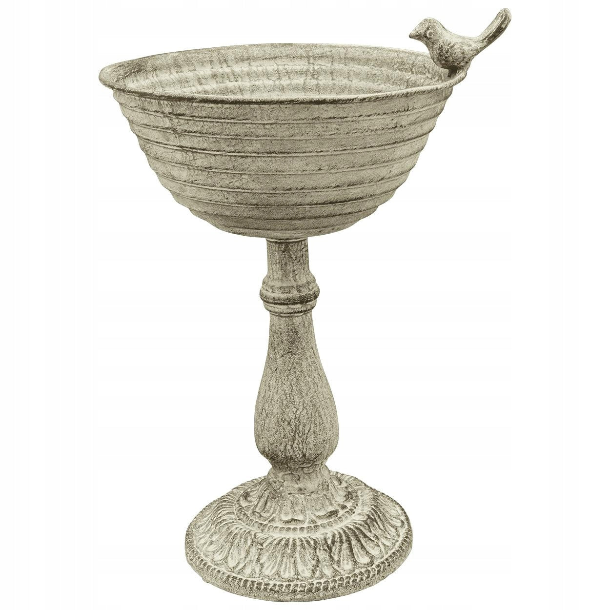 Large Bowl Bird Bathtub Drinker 32 cm Standing Vintage Garden Ornament Manufacturer Exner