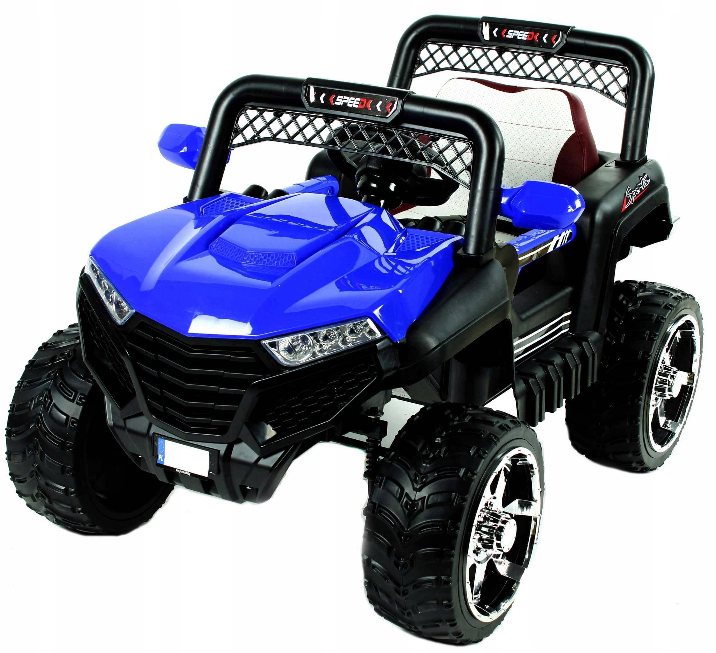 Large Car Auto Battery Blue 4x4 Brand Szomik