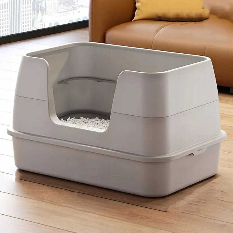 Large Cat Cuvette With High Frame Toilet Open XL High Rant 02 Packaging status original