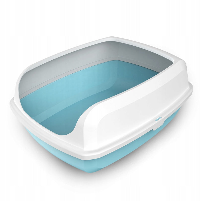 Large Cat Cuvette XL LEO 56x42cm + Spatula FREEBIE| Colour Blue