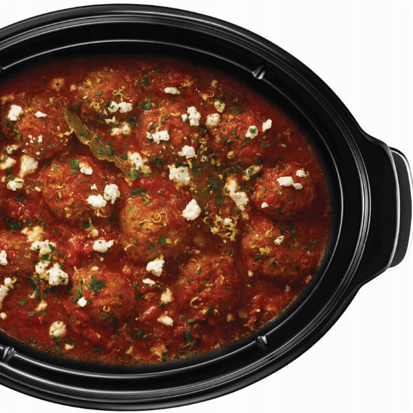 Large Ceramic Slow Cooker CrockPot 7.5l Digital, Removable Bowl + RECIPES Manufacturer code 5060569671467
