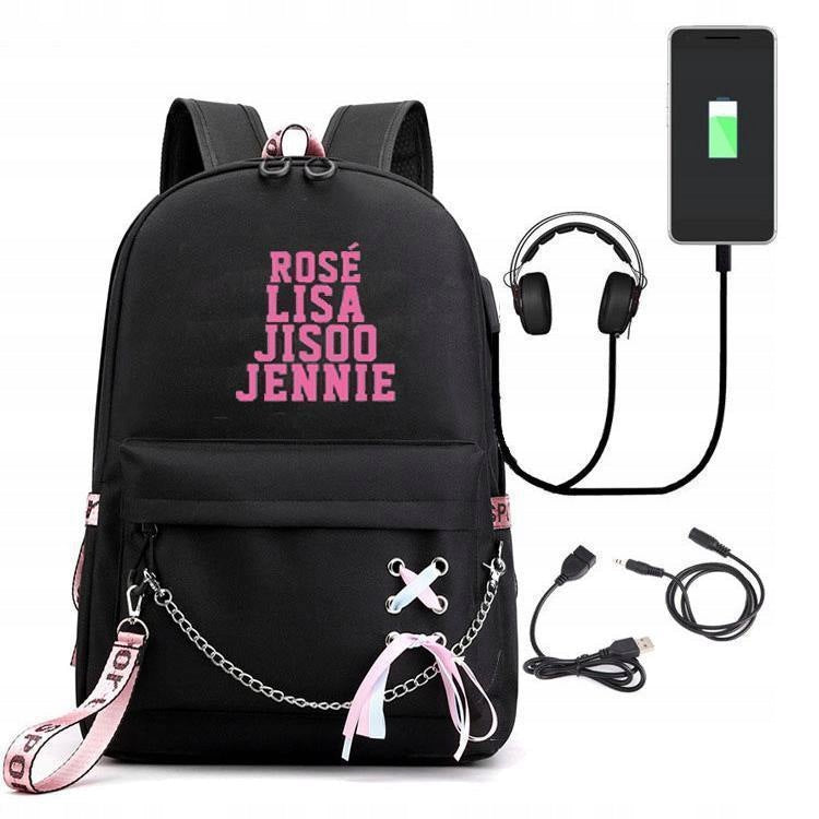 Large Cristiano Blackpink Backpack Waterproof New Design Brand no brand