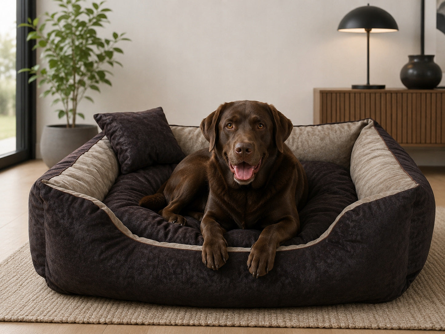 Large Dog Bed XXL Amstafa Boxer Playpen 100x80 Assorted Colors Manufacturer code 203