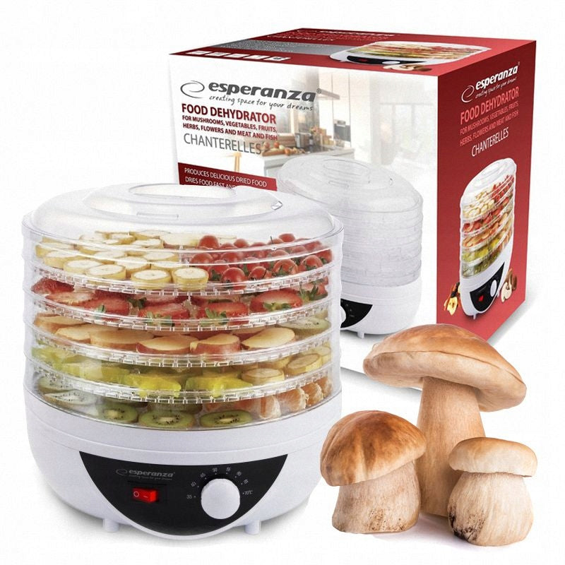 Large Dryer for Mushrooms, Fruits, Vegetables, Fish - Energy Saving ESPERANZA Manufacturer code 970.02