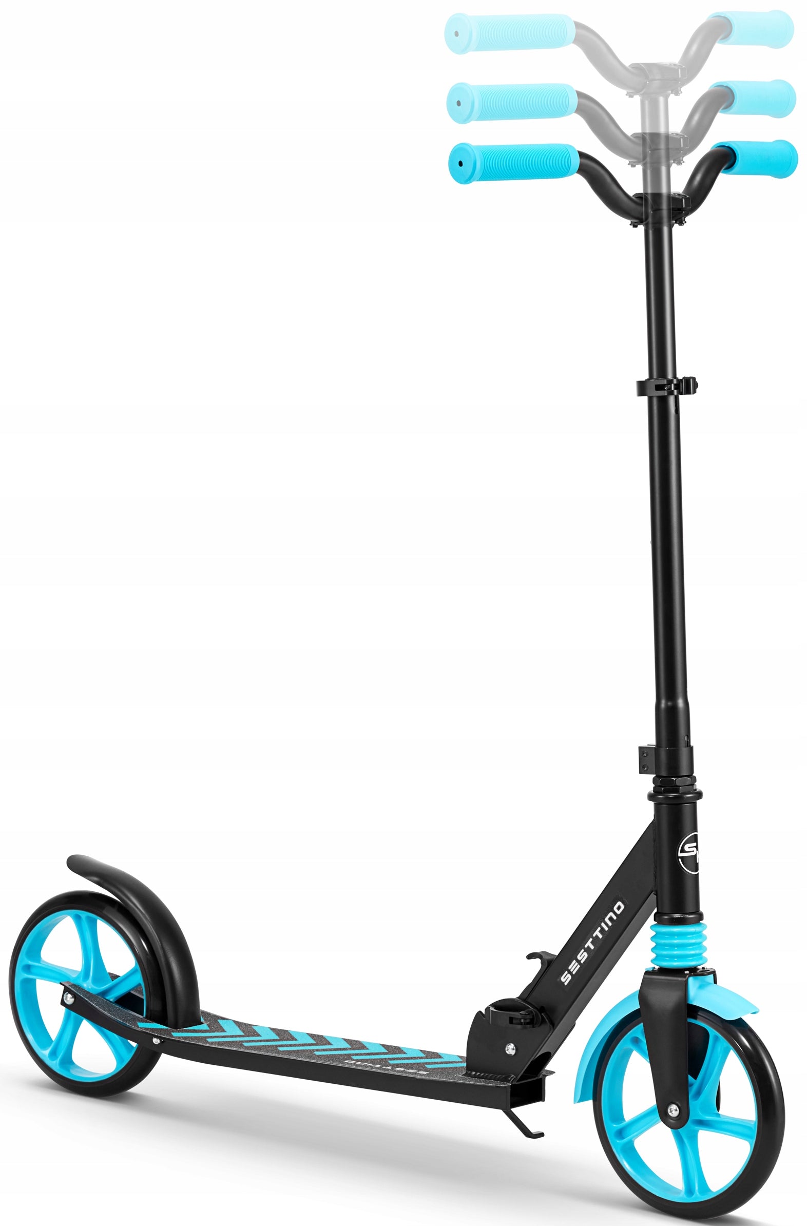 Large Folding City Scooter Sesttino Shadow For Children Safe Brand Sesttino