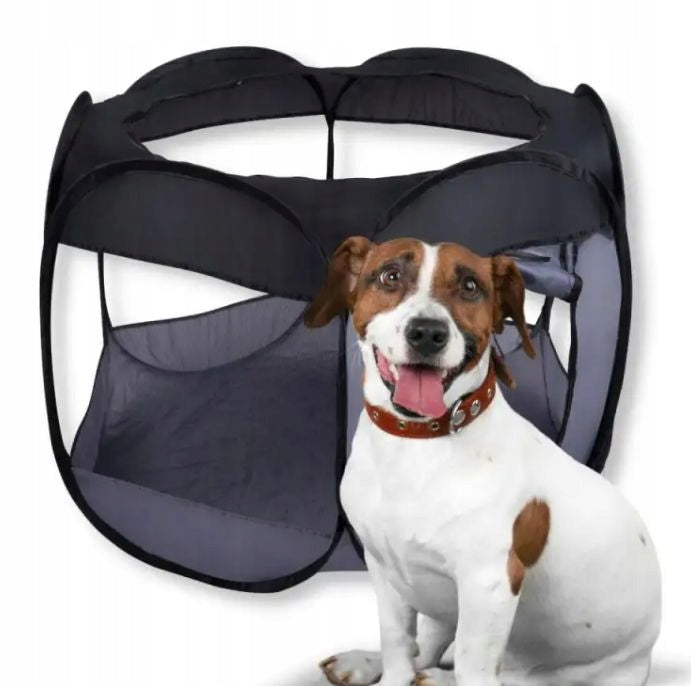 Large Folding Playpen Pet Tent , Lockable , 100x75 cm Pet Comfort