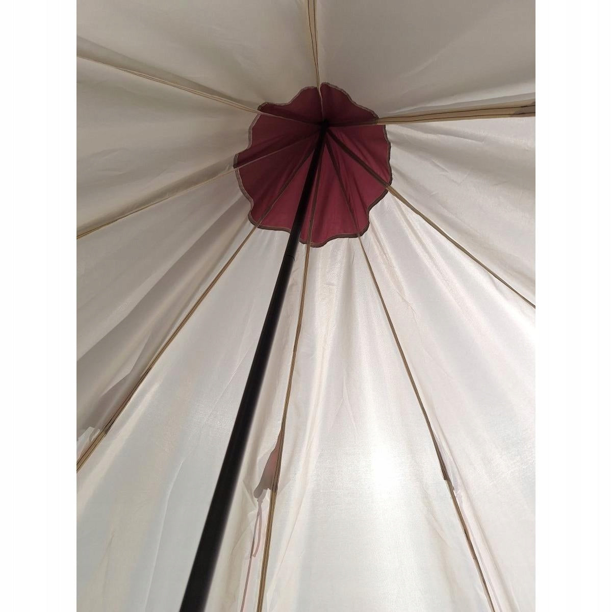 Large Indian Tent TIPI WIGWAM 2-3 person 240x240cm Cover REDCLIFFS Color brown