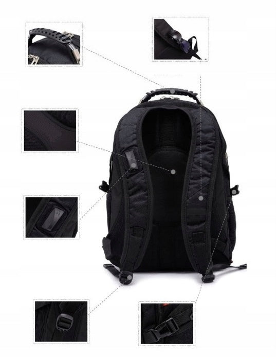 Large Laptop Backpack with Jack and USB Port – Urban | Spacious (I063) Brand K&M
