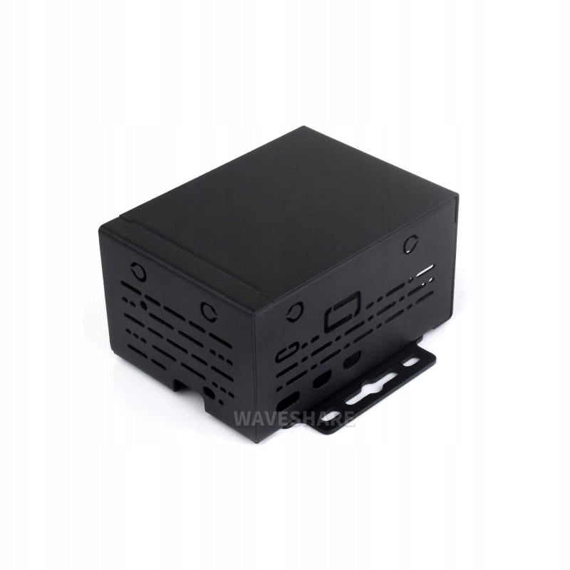 Large Metal DIN Enclosure for Raspberry Pi 5 with Space for Modules Packaging status original