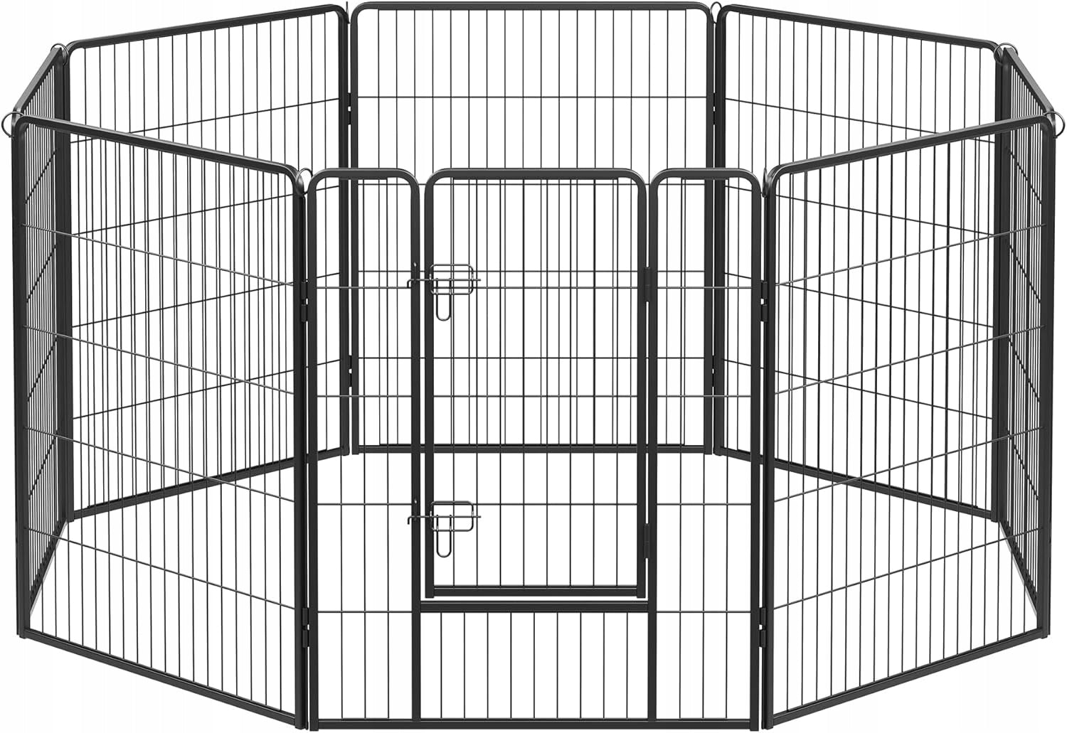 Large Metal Playpen Dog Cage Modular 77 x 235 x 100 cm