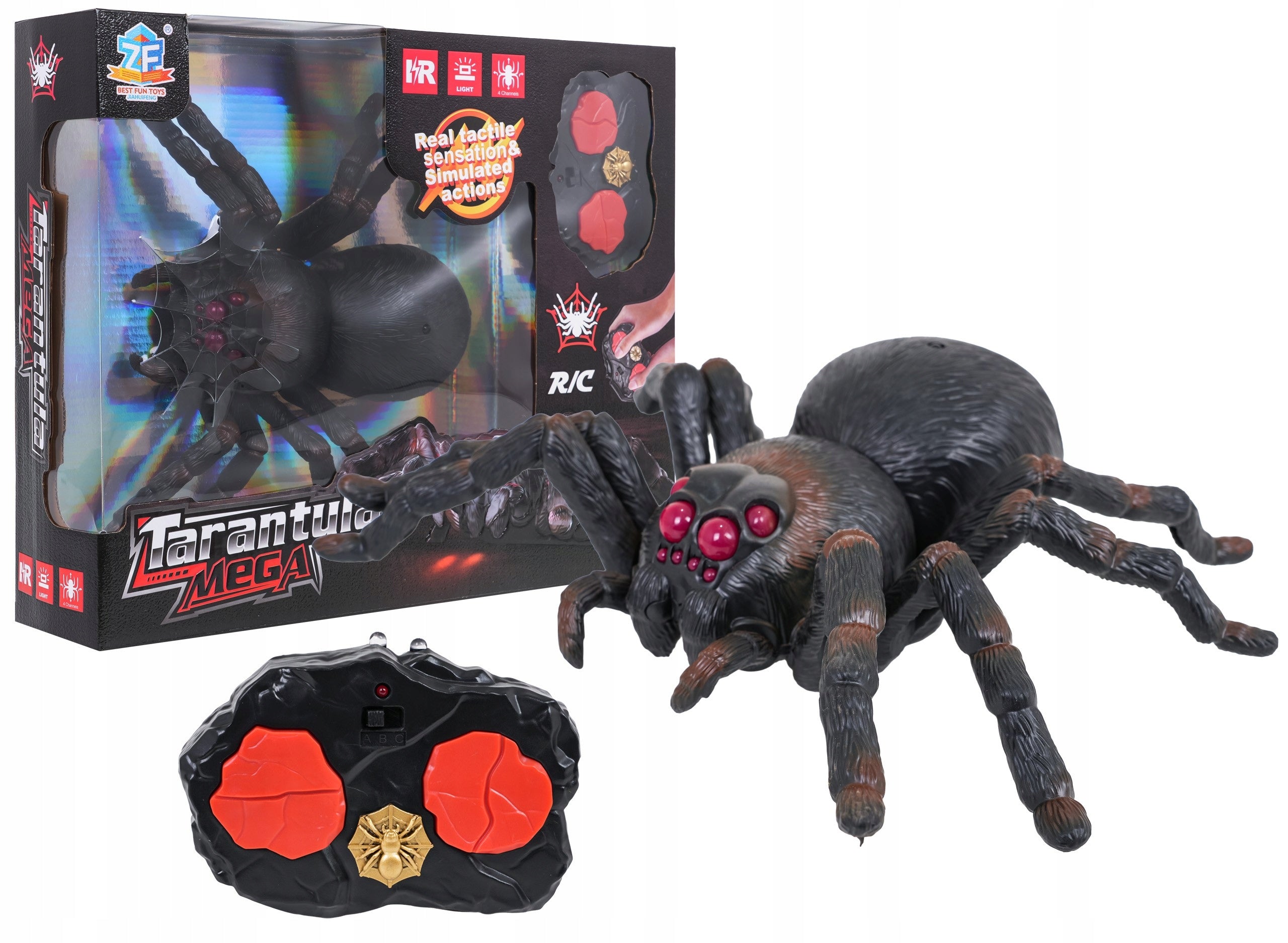 Large Remote Controlled MEGA Spider Tarantula For Remote Control R/C for Kids