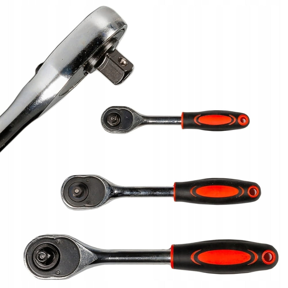 Large Set of Socket Wrench Tools 216 el. 1/2", 3/8", 1/4" BMC EAN (GTIN) 5906480781208