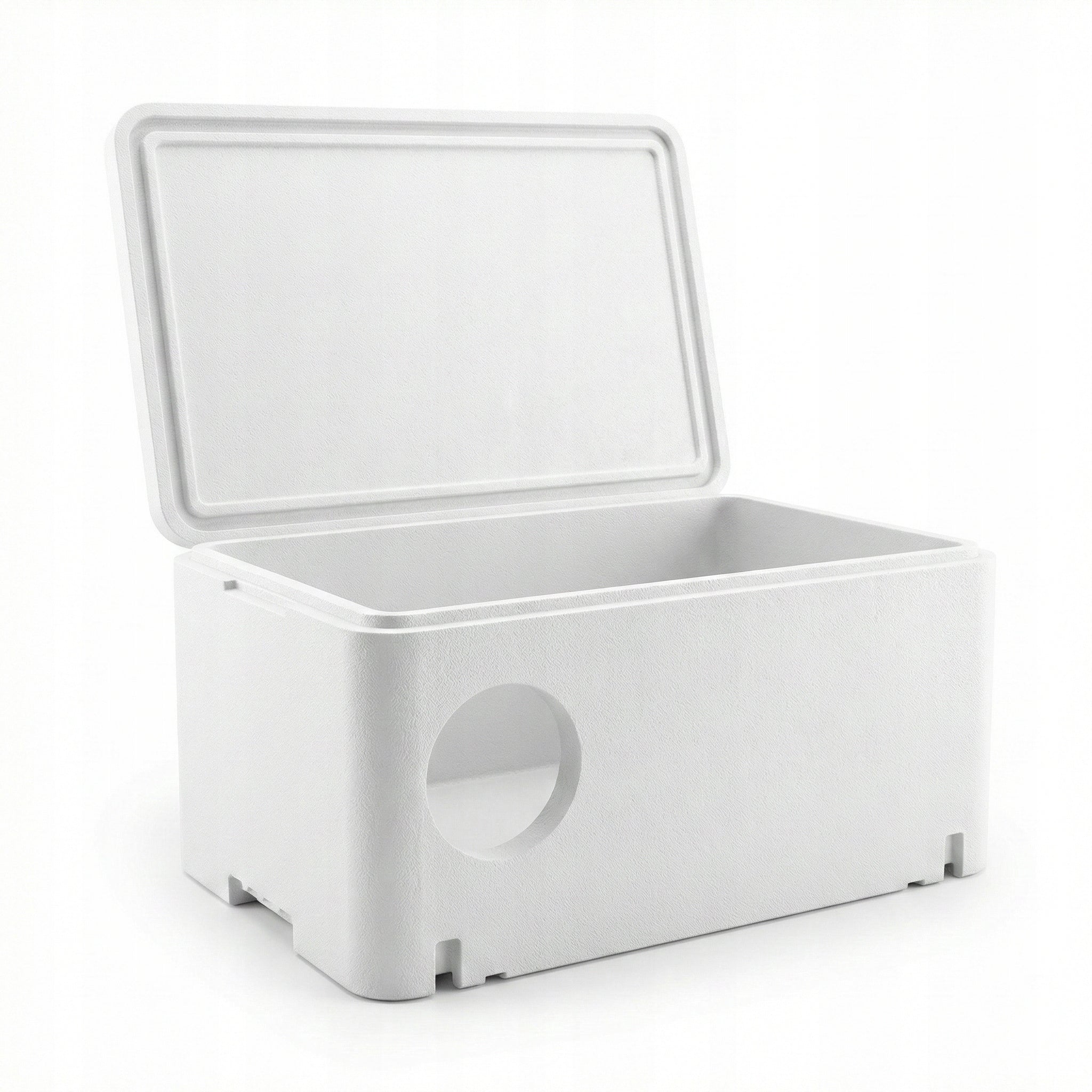 Large Spring House Styrofoam Cat Booth Box 60x40x30cm KB Packaging status original