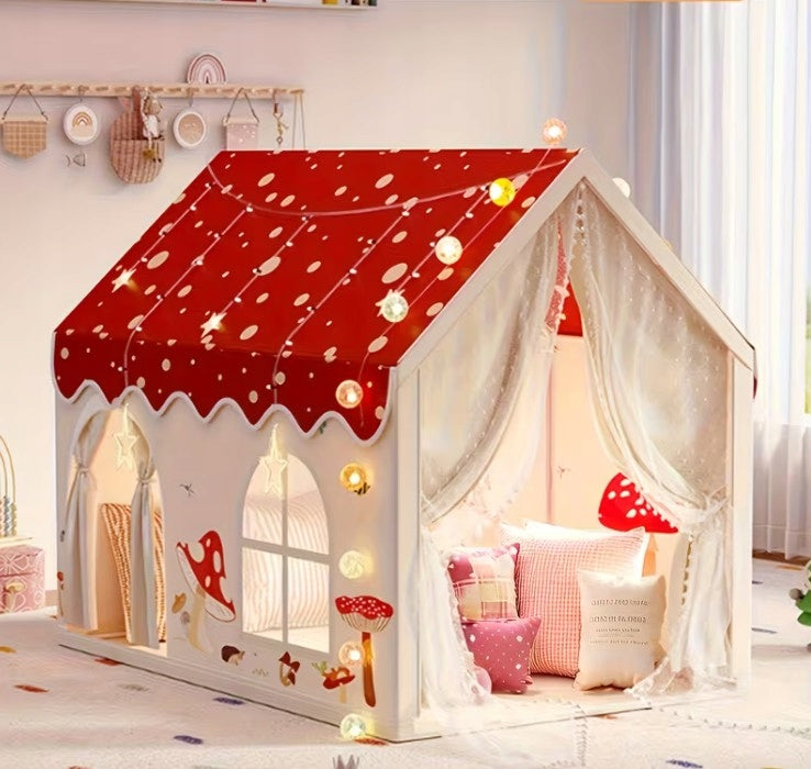 Large Tent Cottage 160 cm for Children Castle Palace for Garden Room House Tipi Brand no brand