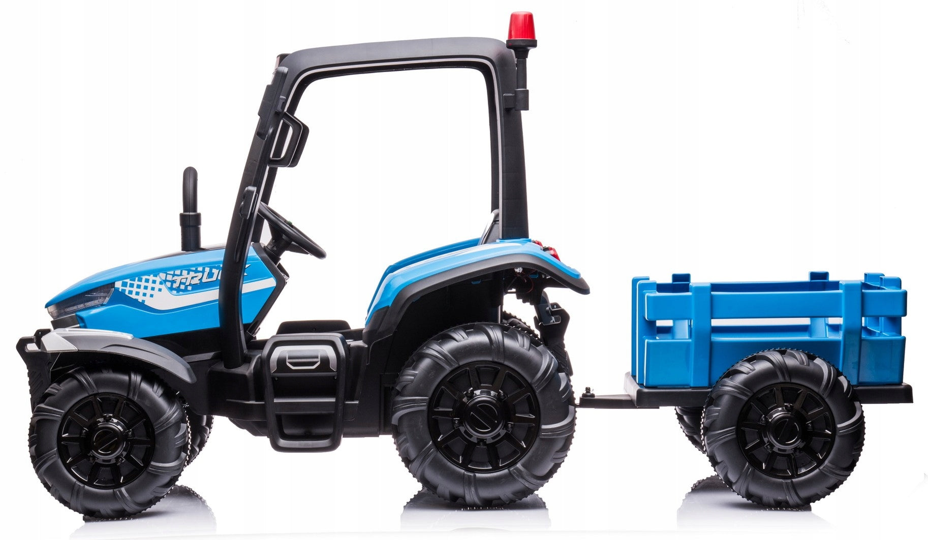 Large Tractor with Trailer BLT-206 Battery Vehicle 24V 9Ah 2x200W Maximum load 30 kg