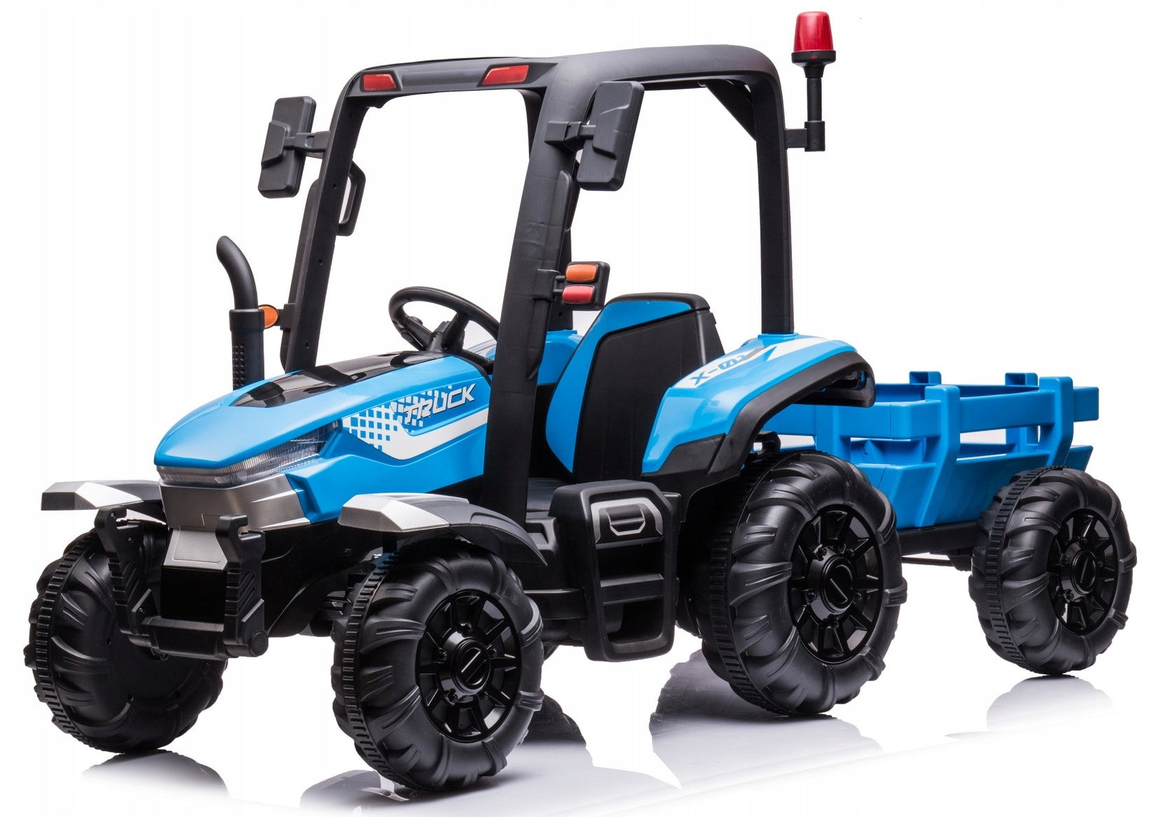 Large Tractor with Trailer BLT-206 Battery Vehicle 24V 9Ah 2x200W
