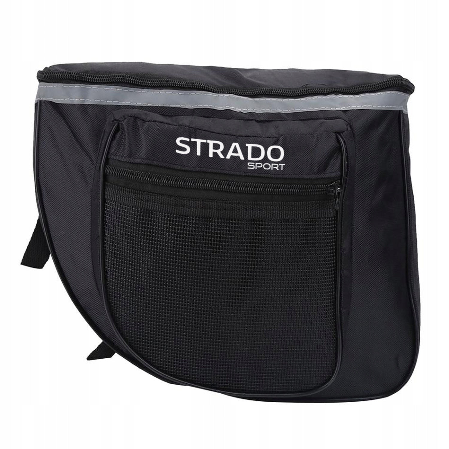 Large bicycle pouch bag for trunk double waterproof 4 compartments 28L Packaging status original