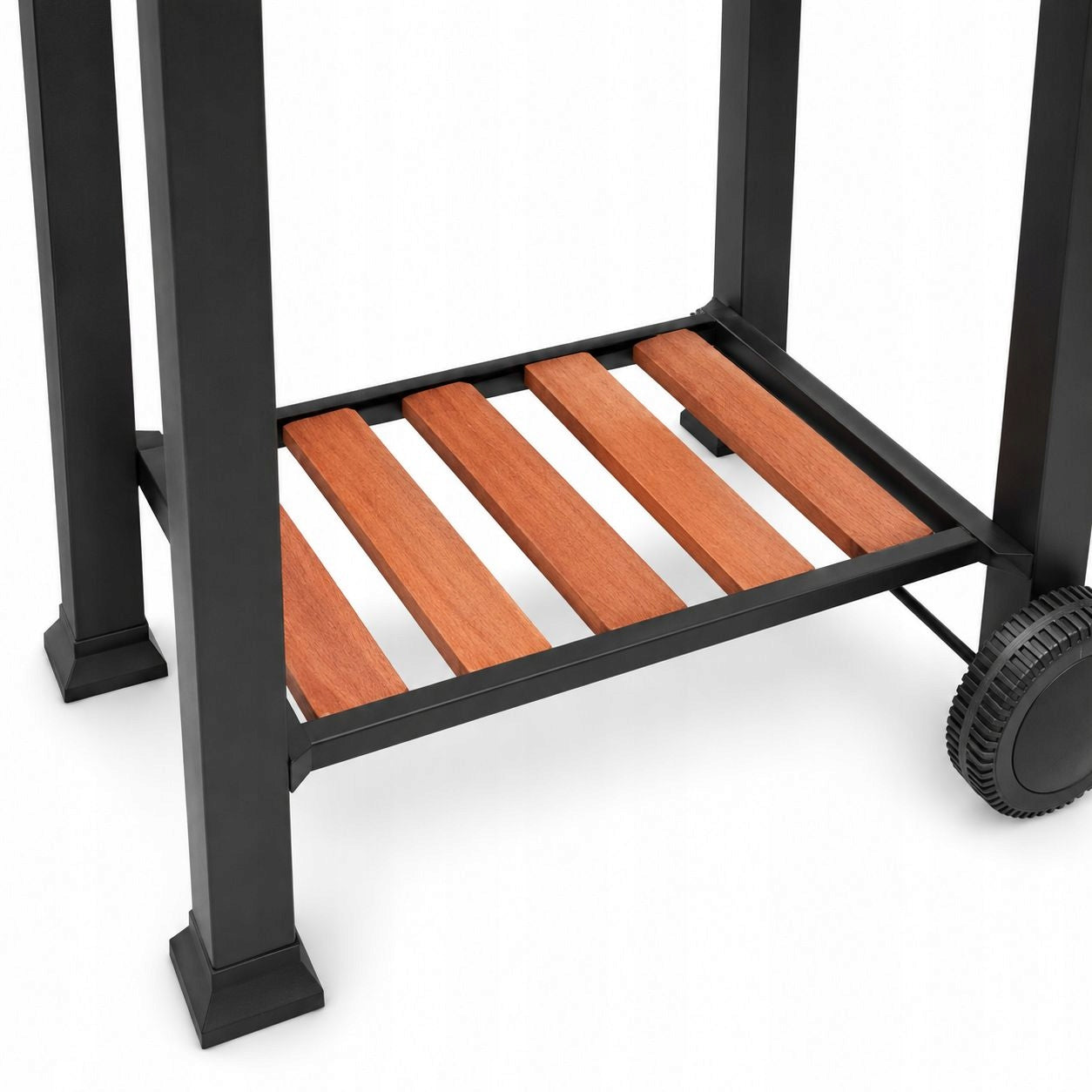 Large charcoal grill cast iron grate 113,5x50x107 cm garden XXL with lid Grate length 36 cm