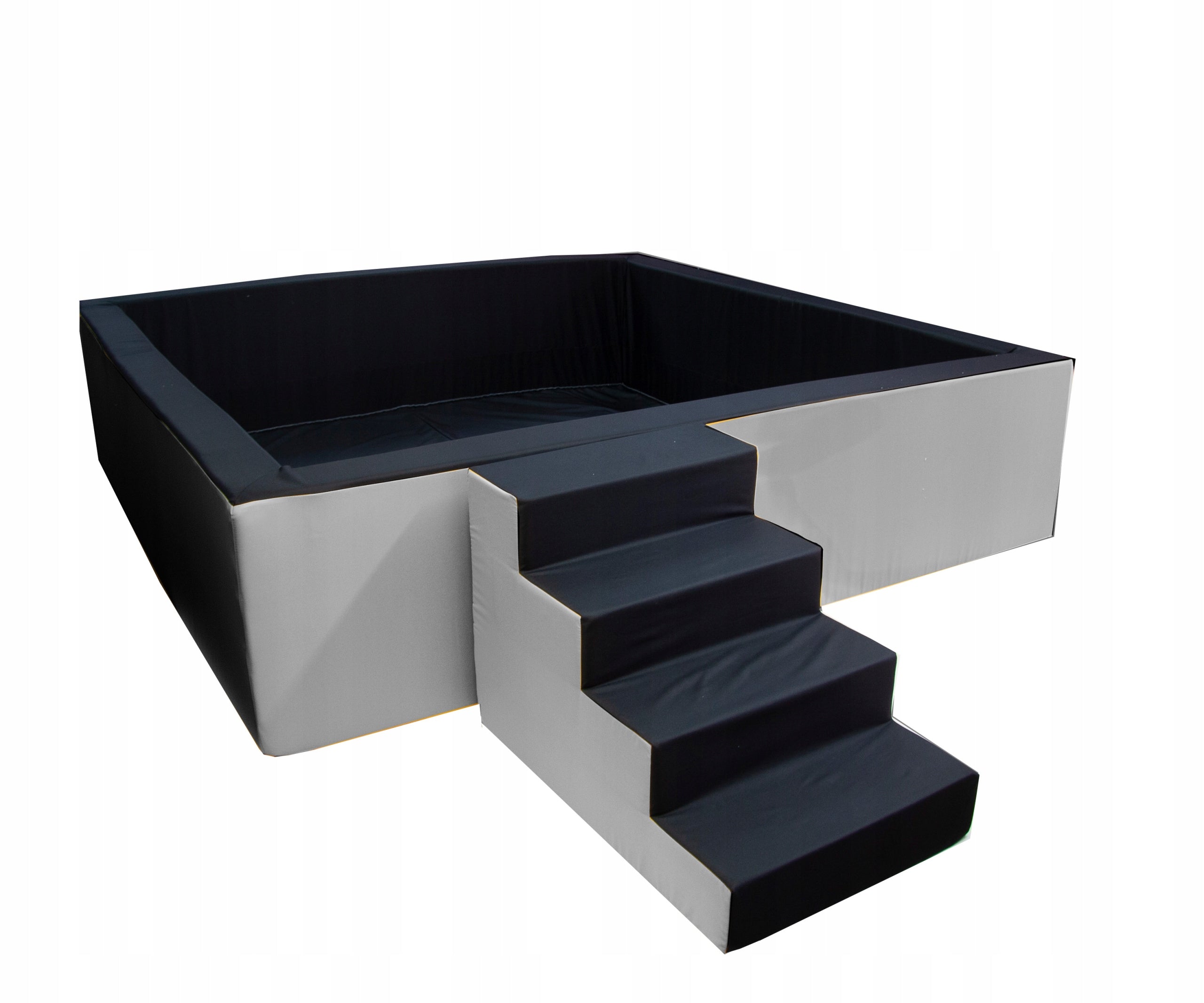Large children's pool WITH FOAM with stairs kindergarten school 300x300 cm
