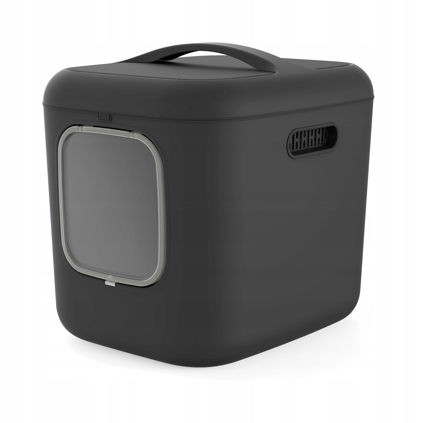 Large cuvette Rotho XL Anthracite closed with anti-odor carbon filter