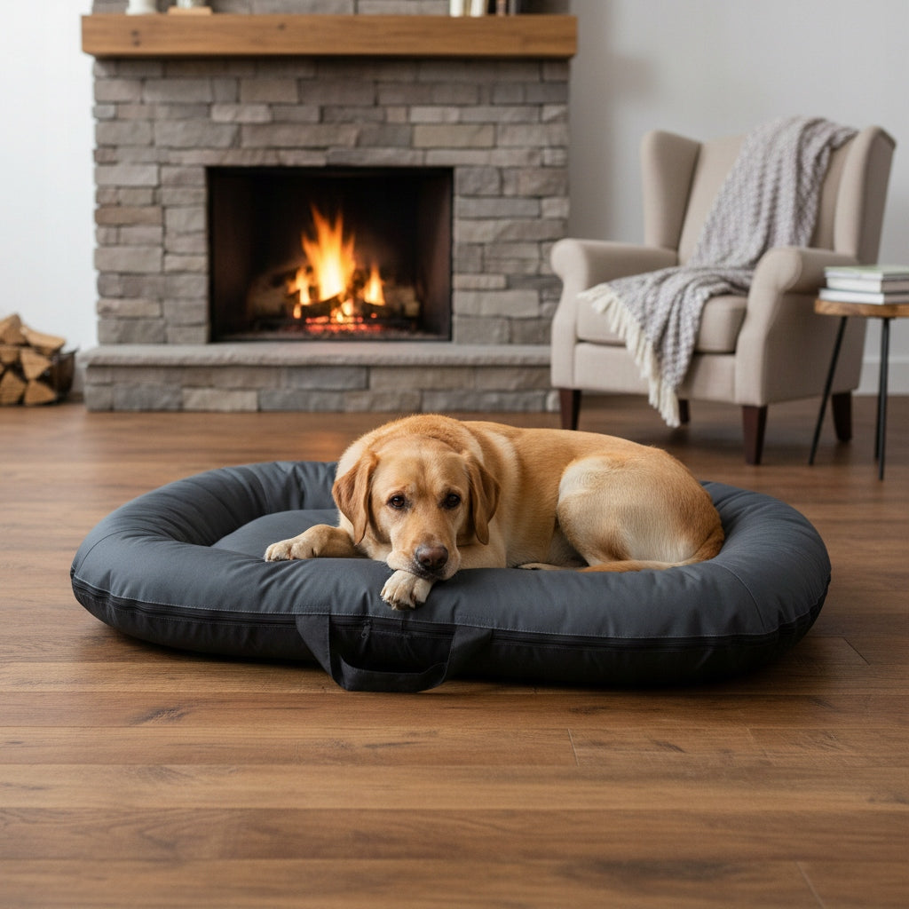 Large dog bed with codura bed Labrador Shepherd XXL 115/90 R5 Brand Fuks