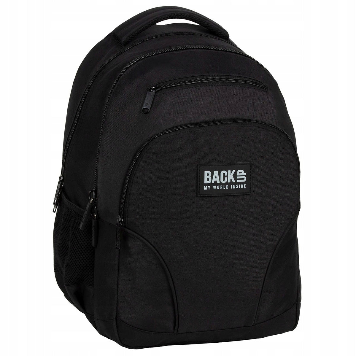 Large school backpack black 30L with organizer EAN (GTIN) 5906601703621