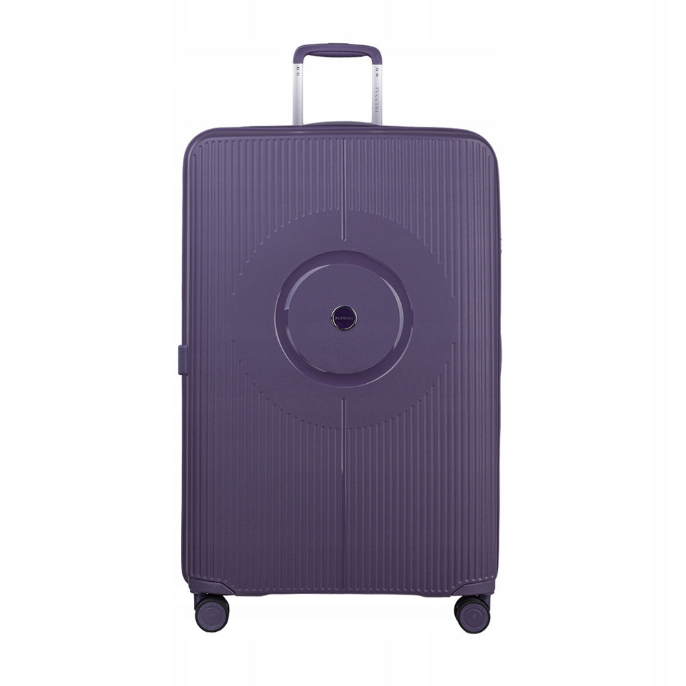 Large suitcase PUCCINI MYKONOS PP021A 7D Purple Height 79 cm
