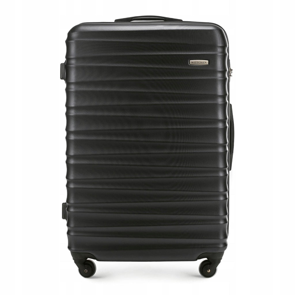 Large suitcase WITTCHEN Groove Line 56-3A-313-11 black