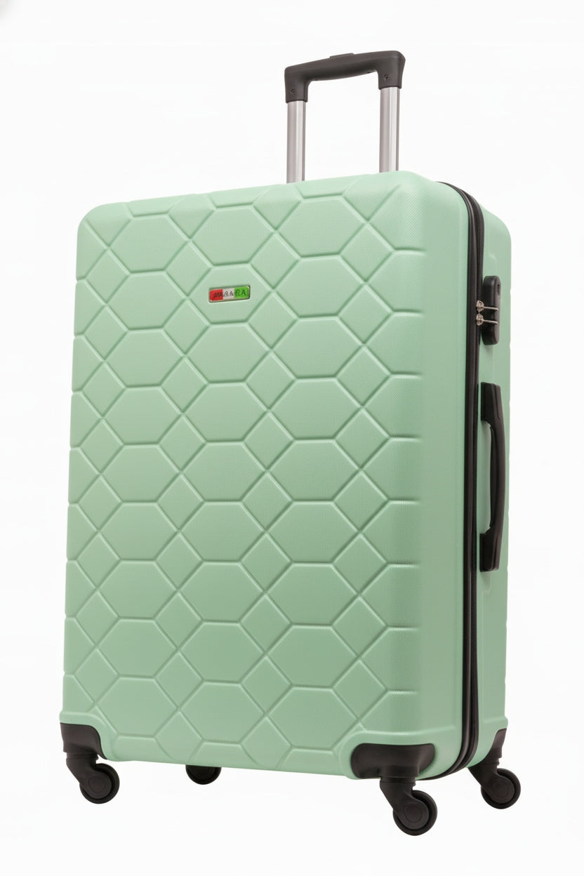 Large travel case Bagia Amsterdam 90l hard ABS 4 wheels L colors Brand Bagia