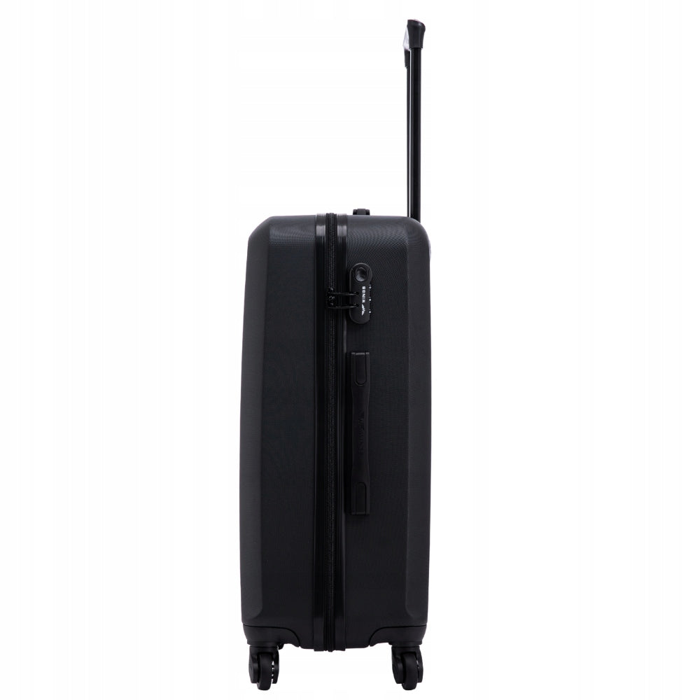 Large travel suitcase XXL on 4 wheels combination lock roomy with ABS WINGS Brand Wings